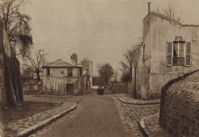 Rue Cortot og rue de l