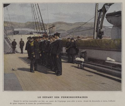 The Leave of Permission (farget bilde) av (after) French Photographer