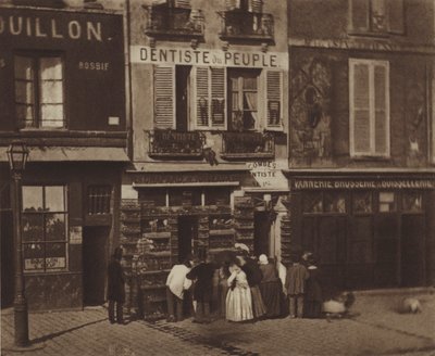 Quai du Marche Neuf (s/hvitt bilde) av (after) French Photographer