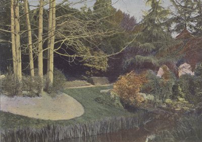 Nantes, den botaniske hagen (farget bilde) av (after) French Photographer