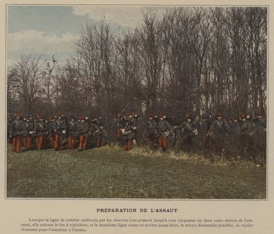 Forberedelse til angrepet (farget bilde) av (after) French Photographer