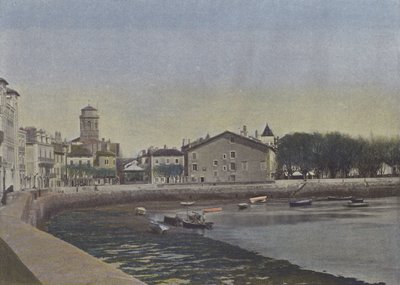 Saint Jean de Luz (farget bilde) av (after) French Photographer