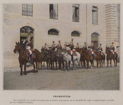 Trompettes (farget bilde) av (after) French Photographer