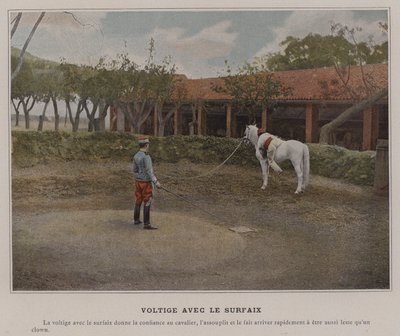 Vaulting with the Surcingle (farget bilde) av (after) French Photographer