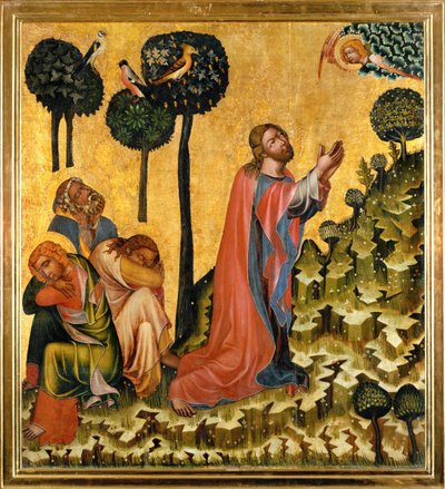 quot;Jesus i olivenlunden av (aka master of Hohenfurt) Master of Vyssi Brod