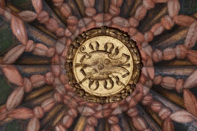 Detalj av hvelvet av (c.1489 1534) Correggio
