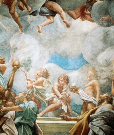 Efebe og apostel, detalj fra Jomfruens himmelfart av (c.1489 1534) Correggio