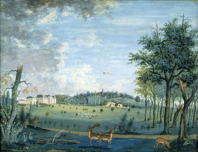 Parc du Raincy, Chateau and the Rocks, ca. 1754-93 av 1717 1806 Carmontelle
