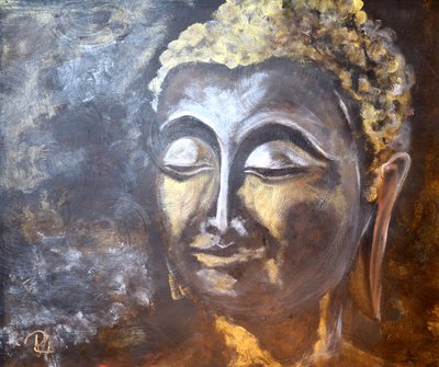 Smil - Buddha av RosaLi