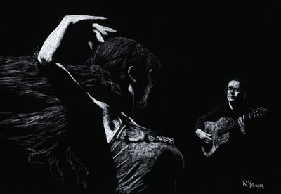Flamenco-konsert av Richard Young