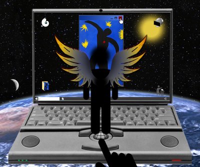 Icarus (III) (fra serien: Vinduer) av Alexander Eibach