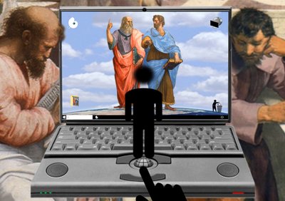 Den uendelige samtalen (II) (fra serien: Windows) av Alexander Eibach