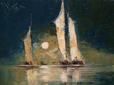 Måne av justyna kopania