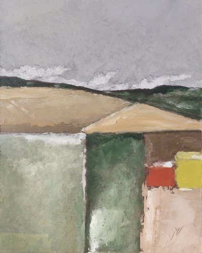 Åsene i bakgrunnen  av M. Vet