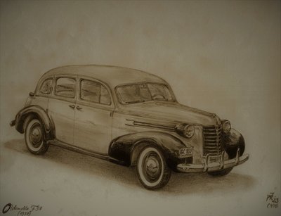 Oldsmobile 1937 av Jörg-Peter Rabe
