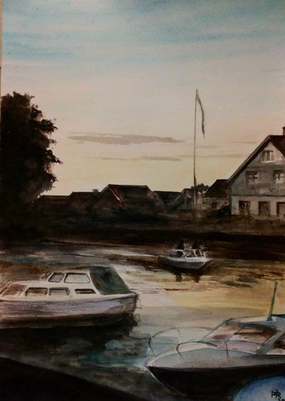 Karlskrona - Sommerkveld av Jörg-Peter Rabe