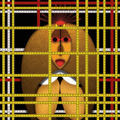 Lockdown (Ia) - (aus der Serie Animal Rationale) av Alexander Eibach
