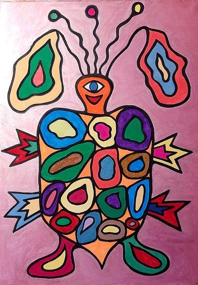 Sam skilpadden av Steffi_Seiler_Art