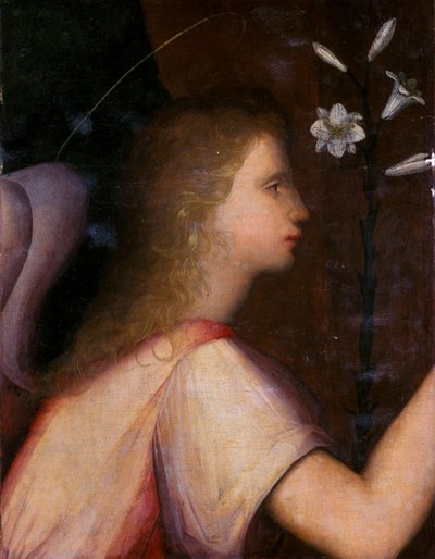 Erkeengel Gabriel (tempera på tre) av A. 1485 c.1525 Piccinelli
