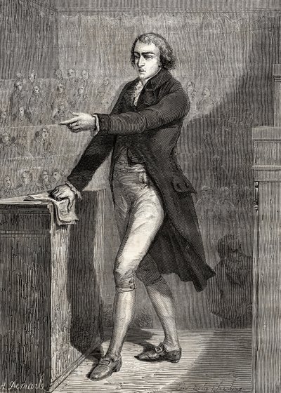 Jean-Baptiste Louvet de Couvrai, gravert av H. de la Charlerie, fra 