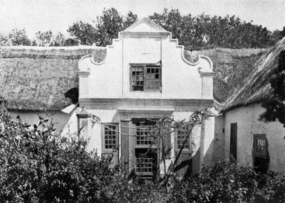 Pearl Valley skolehus, Sør-Afrika, 1931. av A. Elliot