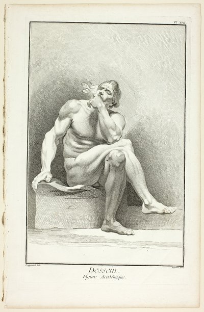 Design: Academic Figure, fra Encyclopédie av A. J. Defehrt