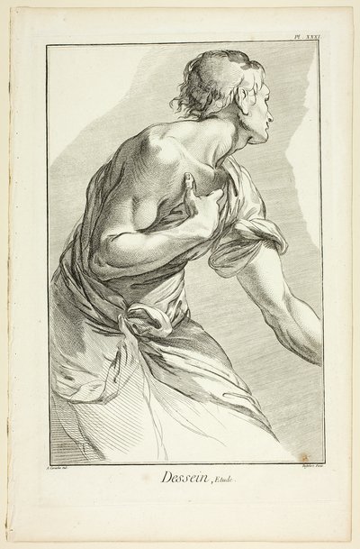 Design: Studie, fra Encyclopédie av A. J. Defehrt