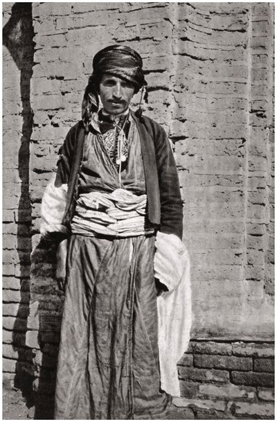 En kurdisk stammemann fra det sørlige Kurdistan, Irak, 1925. av A. Kerim