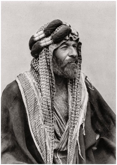 En arabisk sjeik, Irak, 1925 av A. Kerim