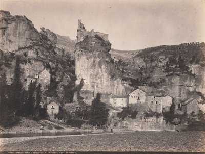 Gorges Du Tarn Castelbouc, 1870-tallet. av A. Trantoul