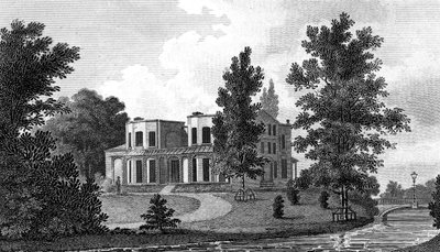 Lord Nelsons Villa i Merton, 1800-tallet. av A Warren