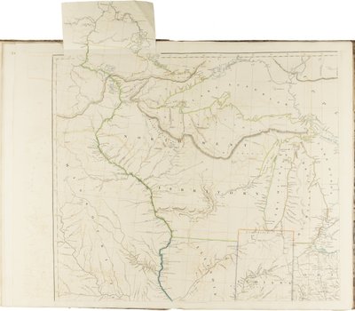 Et kart over Nord-Amerikas forente stater av Aaron Arrowsmith