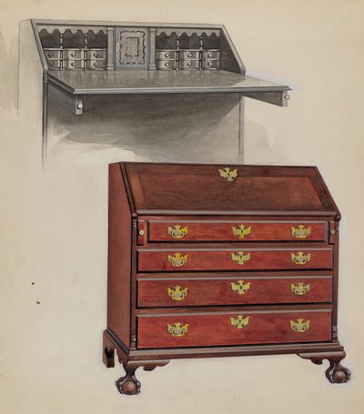Skrivebord av Aaron Dermansky