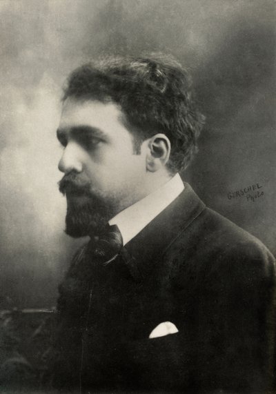 Portrett av den franske komponisten Reynaldo Hahn (foto) av Aaron Gerschel