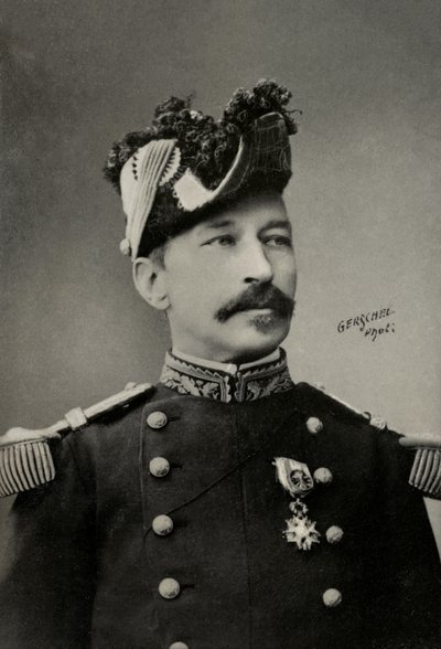 Portrett av general André Louis (foto) av Aaron Gerschel