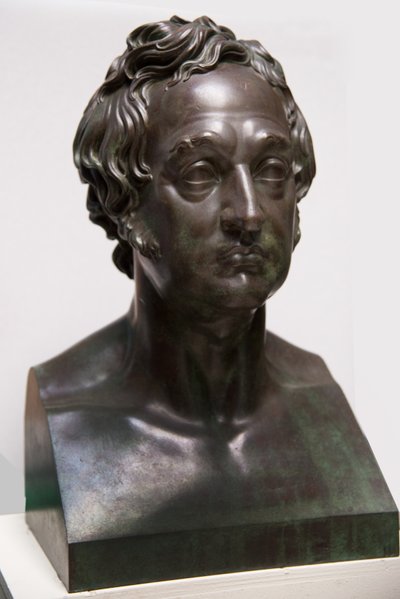 Byste av Vincenzo Monti av Abbondio Sangiorgio