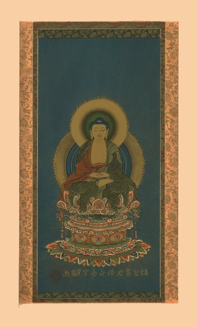 Amitabha, tidlig på 1800-tallet, 1886. av Abbot of Zojoji