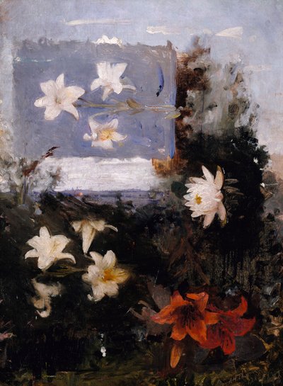 Blomsterstudier av Abbott Handerson Thayer