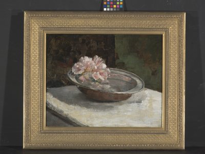 Stilleben (olje på lerret) av Abbott Handerson Thayer