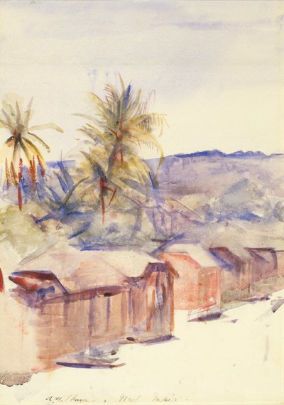 Landsbygaten, Dominica av Abbott Handerson Thayer