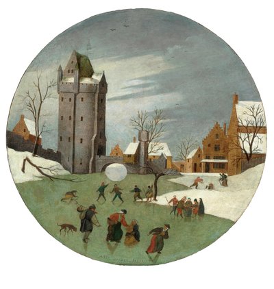Januar måned 1606 av Abel Grimmer or Grimer