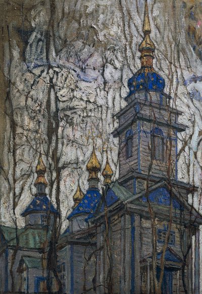 Kirke i tre av Abraham Anshelovich Manievich