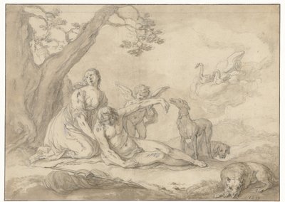 Diana og Endymion av Abraham Bloemaert