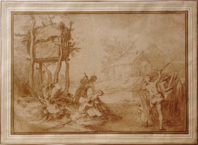 Latona og de lykiske bøndene av Abraham Bloemaert