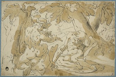 Merkur og Argus av Abraham Bloemaert