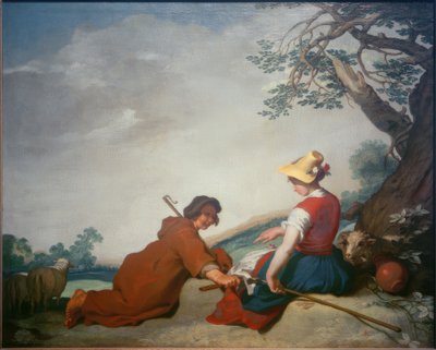 Pastoral scene av Abraham Bloemaert