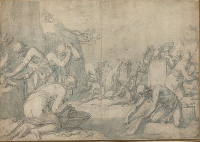 Rituell vasking av israelittene av Abraham Bloemaert