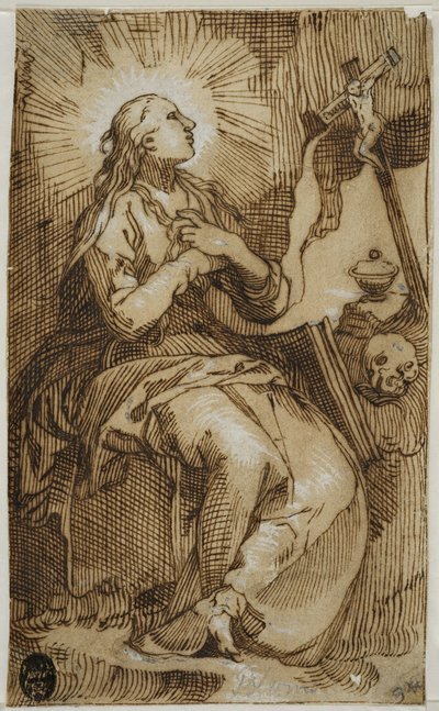 Den hellige Maria Magdalena av Abraham Bloemaert