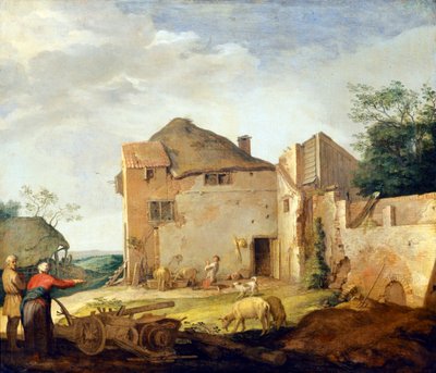 Den fortapte sønn som en svineflokk av Abraham Bloemaert