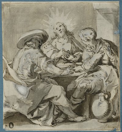 Måltidet i Emmaus av Abraham Bloemaert